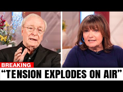Michael Caine Walks Off Lorraine Kelly’s Show After Heated Disagreement