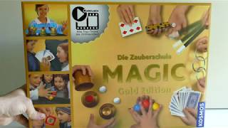 Zauberkunst | Die Zauberschule MAGIC | Gold Edition | Zauberpäckchen von Kosmos
