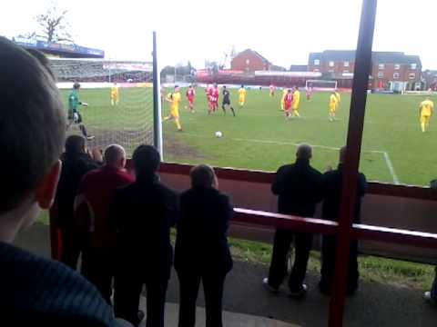 James Walshaw chant Vs Gainsborough