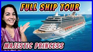 Majestic Princess FULL Ship Tour 🚢 | Deck-by-Deck Guide to Everything Onboard!