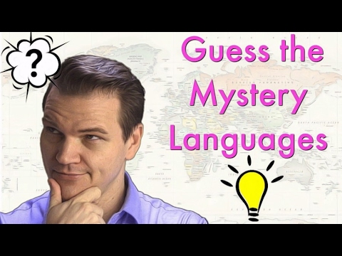 Mystery Languages 4 - Can you guess them all?