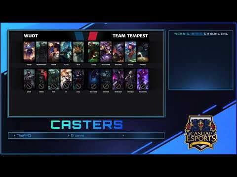 Ionian Semifinals: (2) Washed Up One Trick Ponies vs (3) Team Tempest   (Best of 3)