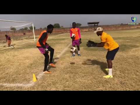 Pre Match Warm up 🆙 against Tamale City FC