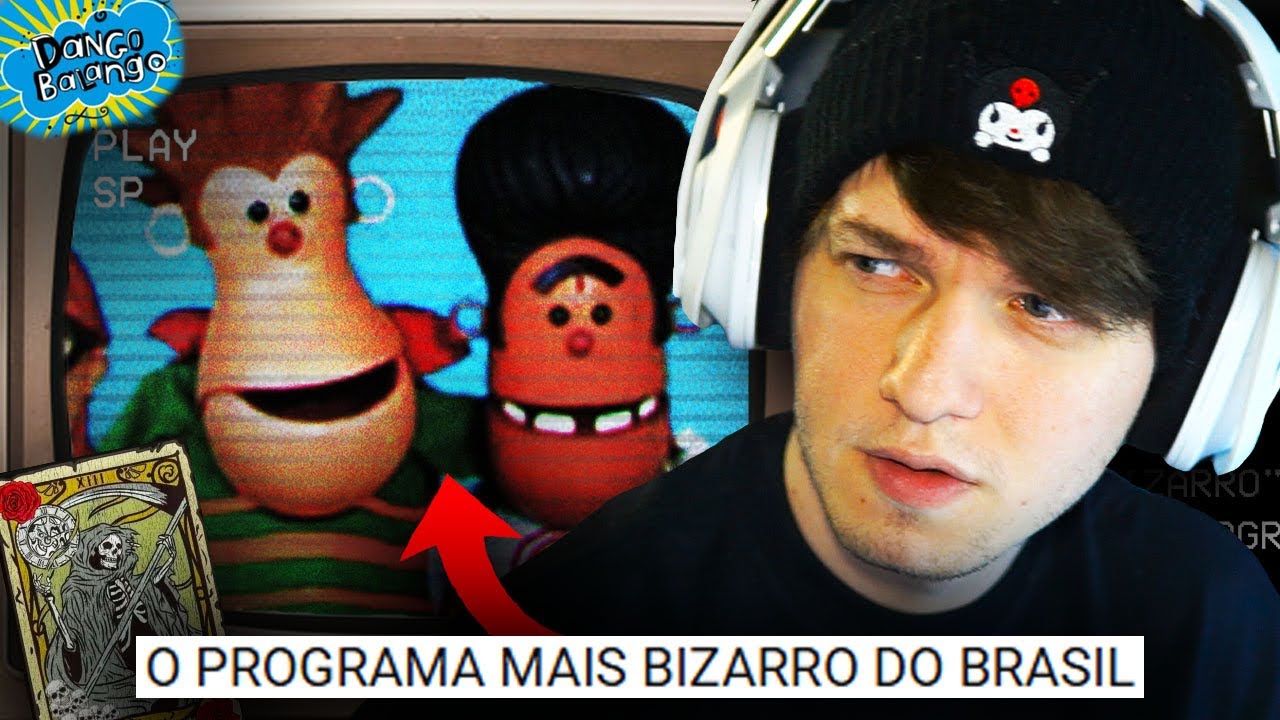 Vendo o desenho infantil brasileiro macabro