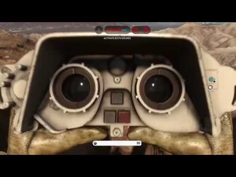 Getting 5 kills with an air strike - STAR WARS battlefront