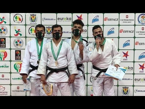 championnat d'Afrique du judo : NOURINE Fethi (ALG) - NJIE Faye (GAM)