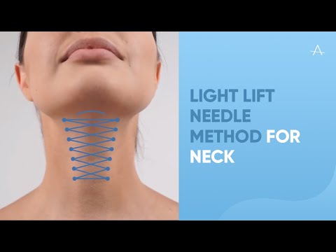 Light Lift NEEDLE METHOD for neck