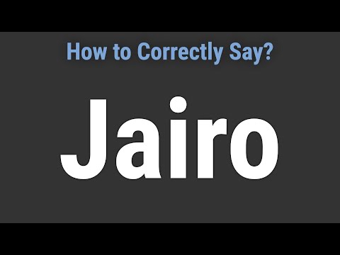 How to Pronounce Name Jairo (Correctly!)