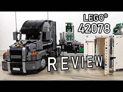 LEGO 42078 Review | Mack Anthem Truck | LEGO Technic 42078 | 42078 LEGO Truck | LEGO 2018