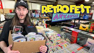 Buying Nintendo 64 Games at RetroFest Arkansas
