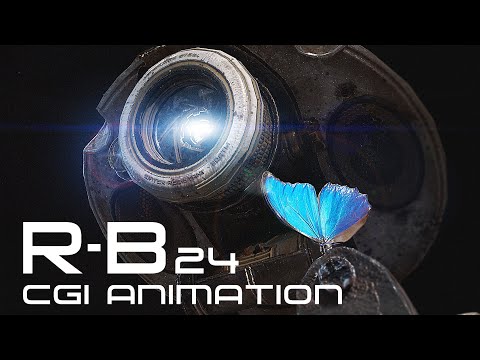 CGI 3D Animated Robot (R-B 24)