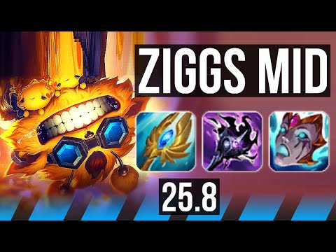 ZIGGS vs MALZAHAR (MID) | EUW Master | 25.8