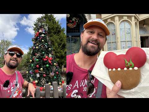 Thumbnail for Christmas Is Starting NOW At Disney's Magic Kingdom! | Jingle Cruise, Holiday Merch & Festive Treats