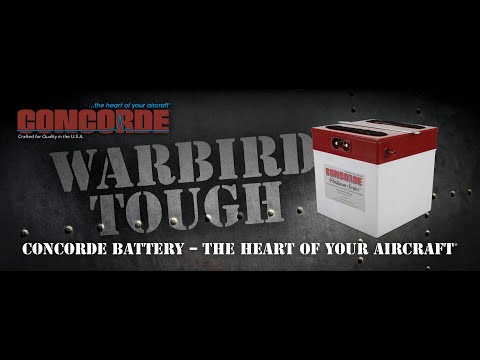 Concorde Battery Warbird Tough!