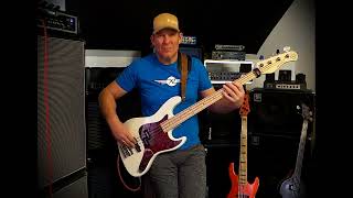 Video thumbnail for Sadowsky (RSD) Metro Express P/J 4 w/Nordstrand pickups - Andy Irvine by Andy Irvine