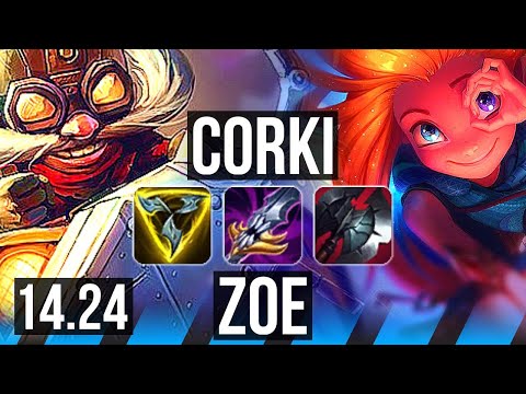 CORKI vs ZOE (MID) | KR Master | 14.24