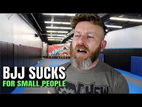 BJJ is Not Designed for Small People... No Martial Art is. | Icy Mike vs. Chewjitsu