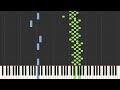 Antonio Vivaldi - Concerto for two Trumpets in C major (RV 537) [Piano solo tutorial]