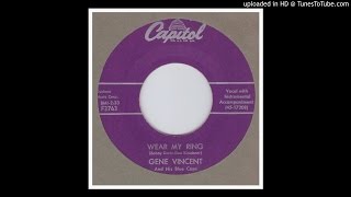 Vincent, Gene &amp; his Blue Caps - Wear My Ring - 1957