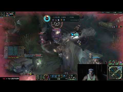 Tyler1: NIDALEE JUNGLE TRIGGERING T1