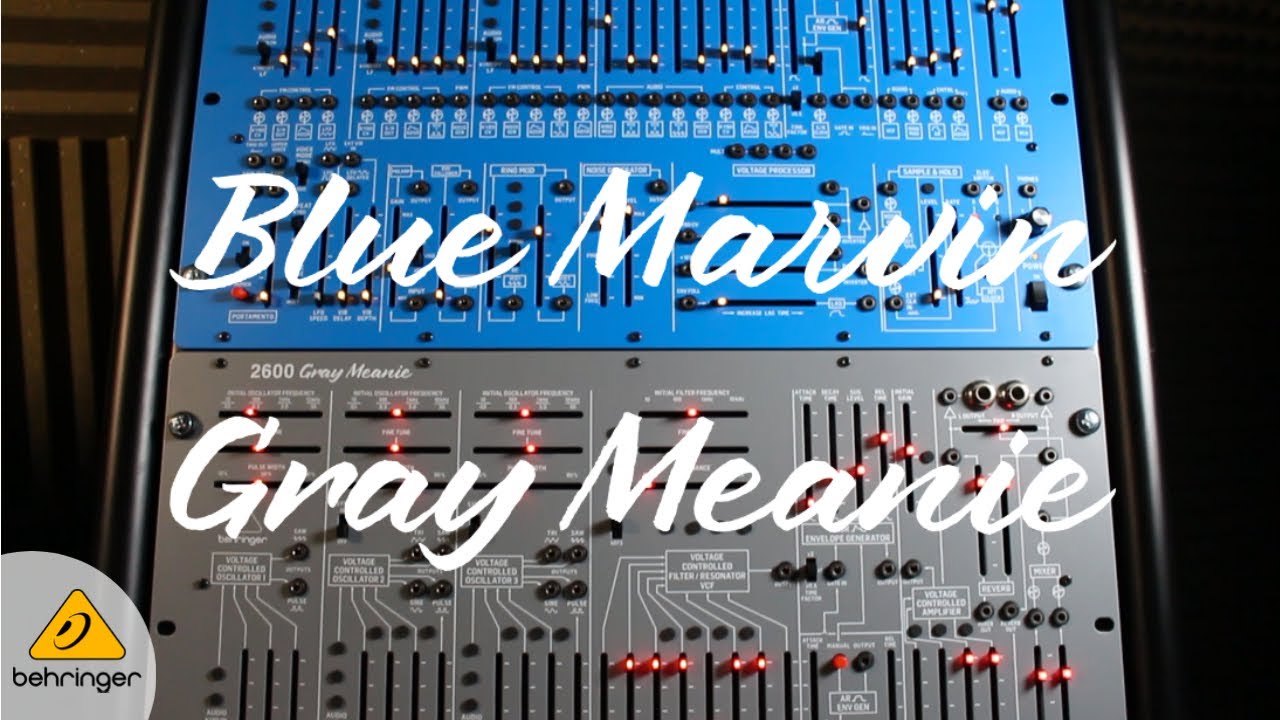 Behringer Synthesizer 2600 Blue Marvin