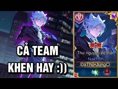 JungCi - Nakroth Dance 15 Kills Destroying High Rank Making The Whole Team Praise It's Great!