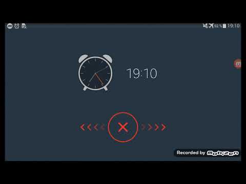 Samsung galaxy tab 4.7.0 ALARM (SCREEN VIDEO)