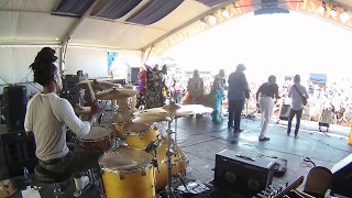 Bo Dollis Jr. & The Wild Magnolias - "Party" - Jazz Fest 2017 (Drums)