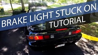 Brake Lights Stuck On - FIX - Tutorial 2016