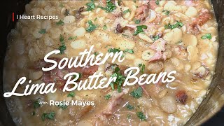 Southern Style Lima Butter Beans Recipe - I Heart Recipes