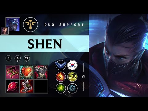 Shen Support vs Alistar - KR Diamond Patch 25.22