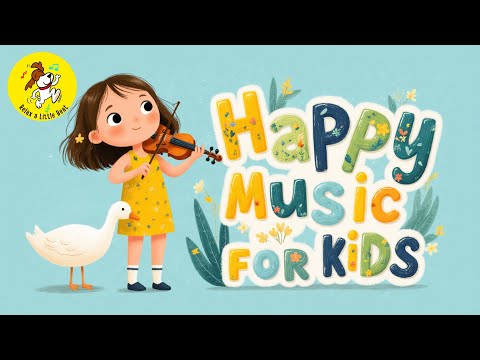 Happy Music for Playtime, Great for Babies & Toddlers | 1 Hour Happy Upbeat Morning Music for Kids