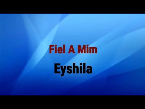 Fiel A Mim | Eyshila [ Voz Com Letras ]
