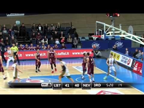 BBL: Lietkabelis – Nevėžis highlights (2016-03-09)