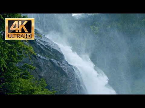 Soothing Relaxing Waterfall Sounds, Brightness dims after 1 hour
