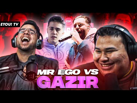 MR EGO JUEGA EN OTRA LIGA!!! - Gazir vs Mr Ego - FMS España - Jony Beltrán y Tess