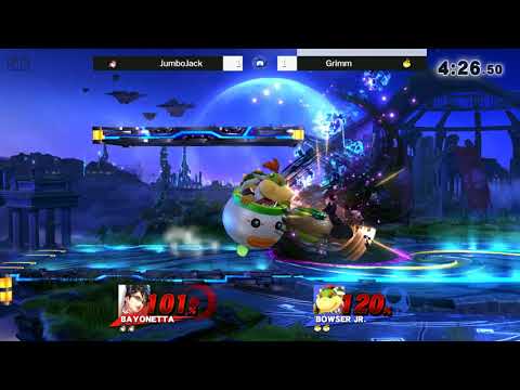 The Smash Lab 141 Winners Semis - JumboJack (Mario/Bayonetta) vs Grimm (Bowser Jr./Bayonetta)