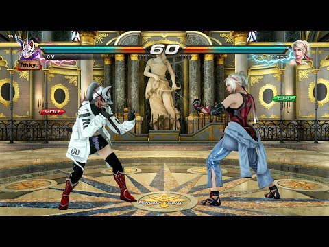10_3 Kunimitsu vs Lidia Ryona - Tekken 7 4.20 ( Anakin x24 ) Gameplay PC Gtx 1070 Ti 8GB