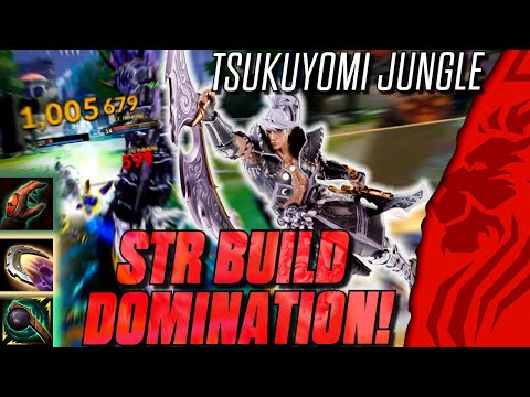 TSUKUYOMI STR BUILD DOMINATION! SMITE 2 JUNGLE