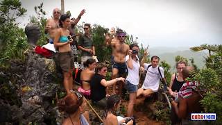 preview picture of video 'Hiking up El Yunque - Baracoa - Cuba - 007v01'