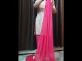 Crossdresser Wearing Pink Salwar Suit