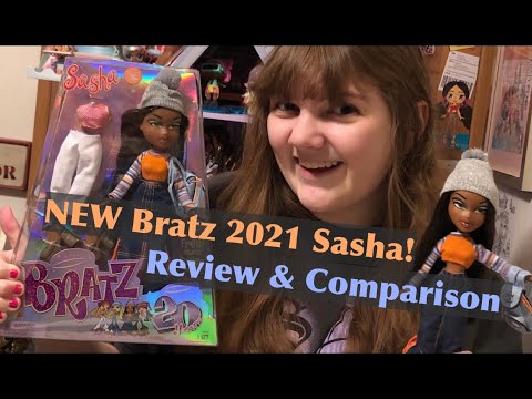 NEW 2021 Bratz 20th Anniversary Sasha Doll - 20 Years of Bratz Dolls - Unboxing, Review & Comparison