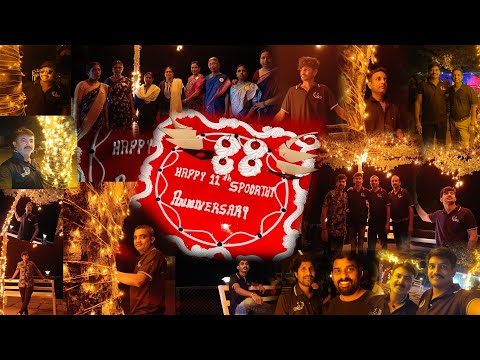 SPOORTHI LABELS11th anniversary cake cutting