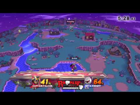 Rampage Wed. SSB4 Wii U 11/26/14 - Fatality vs Scatt