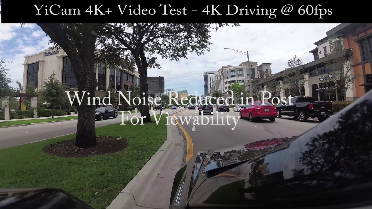 YiCam 4K+ - 4k at 60fps - Driving - YouTube