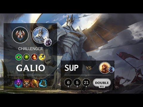Galio Support vs Leona - BR Challenger Patch 10.3