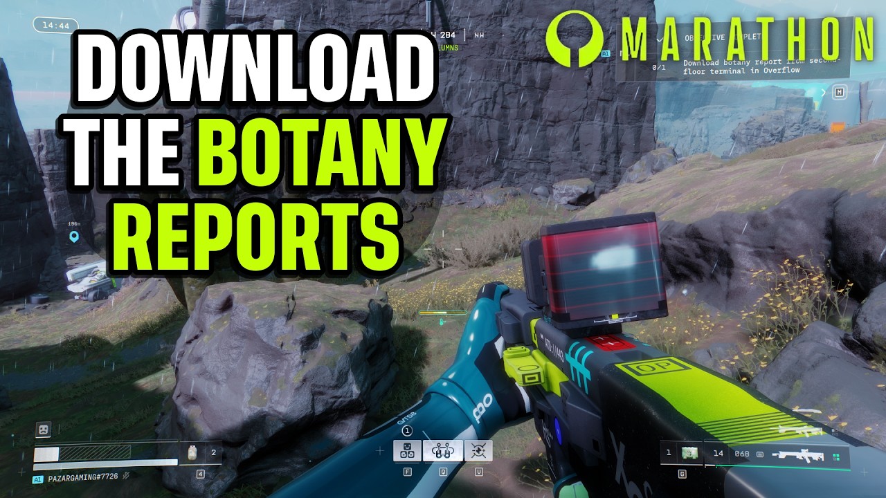 Marathon Download the Botany Report From the Second Floor Terminal Quick Guide