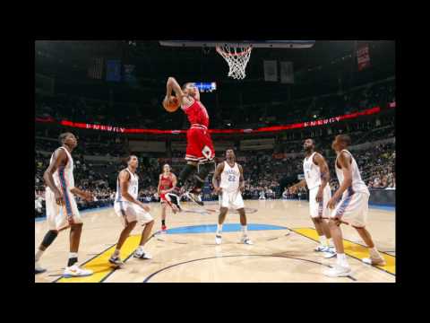 Derrick Rose vs OKC Thunder (Crossover and Nasty Dunk)