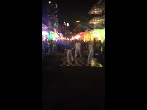 New Orleans - Break Dancing on Bourbon Street
