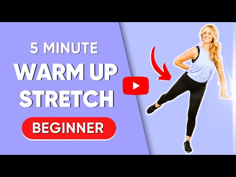 5 Minute Daily Warmup Stretch Beginner Friendly!